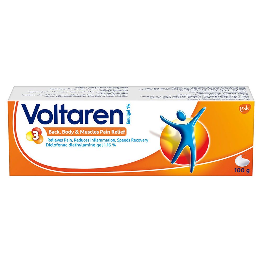 Voltaren - Emulgel 1% - 100 gm