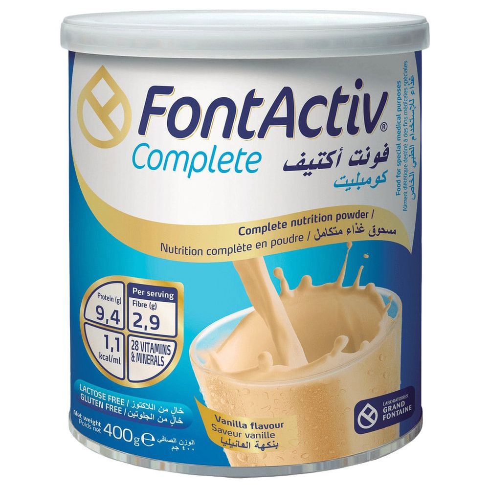 مسحوق فونت أكتيف للتغذية الكاملة - 400 غرام