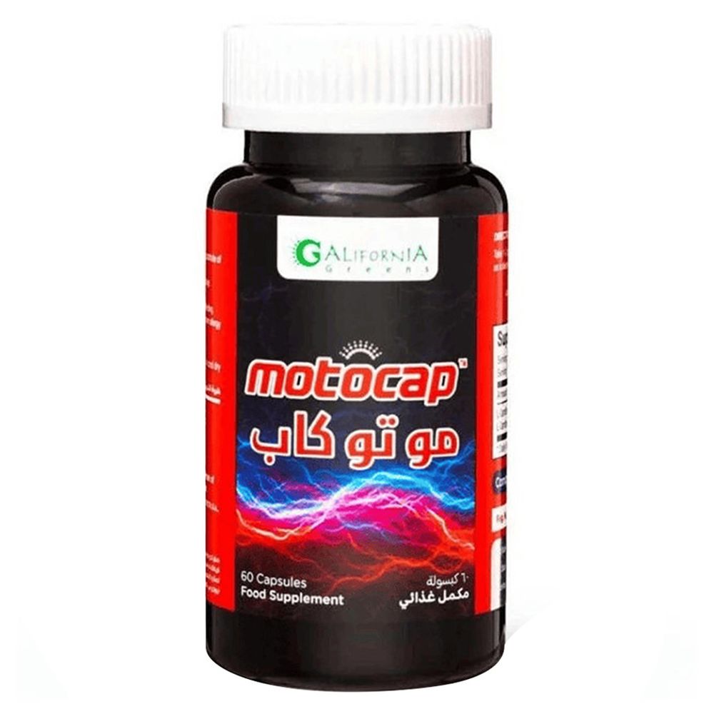 كبسولات موتوكاب للمكملات الغذائية - 60 قطعة