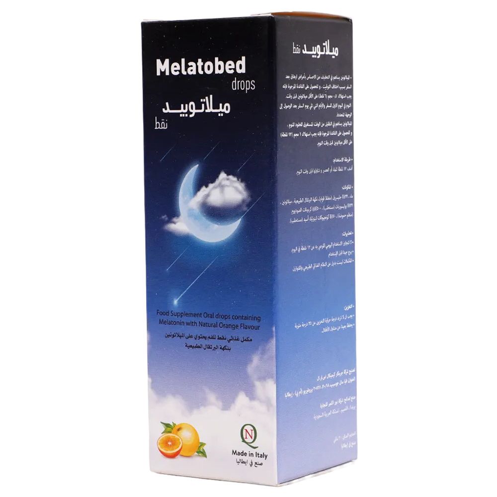 Melatobed - Melatonin Oral Drops - Orange - 30 ml