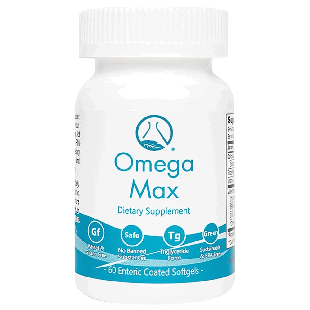 Omega Max Enteric Coated Softgels - 60 Pcs