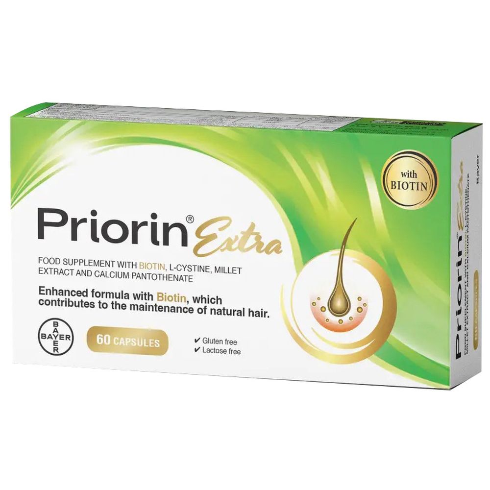 Priorin-N Extra - Biotin Caps For Hair Growth Capsules - 60 Pcs