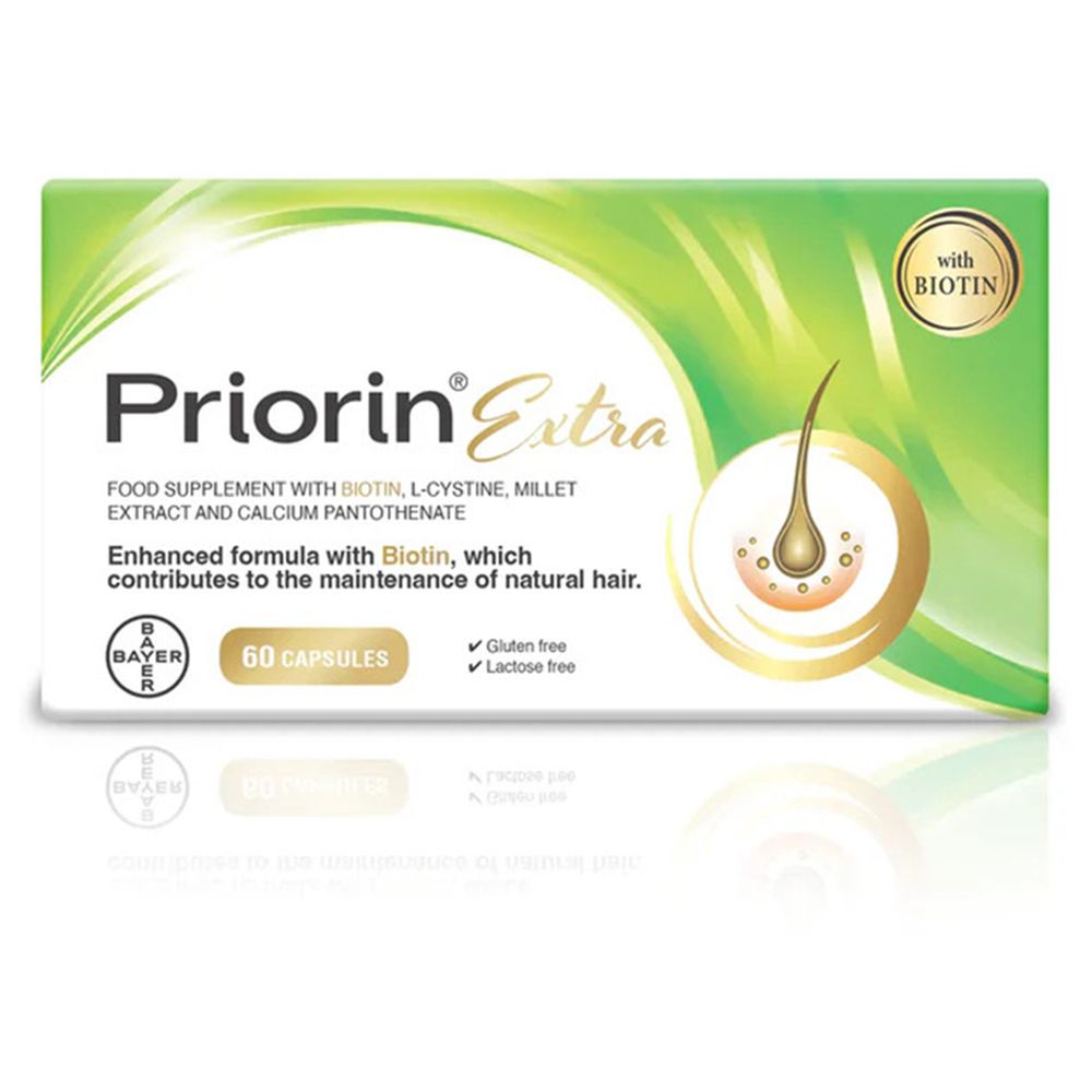 Priorin-N Extra - Biotin Caps For Hair Growth Capsules - 60 Pcs
