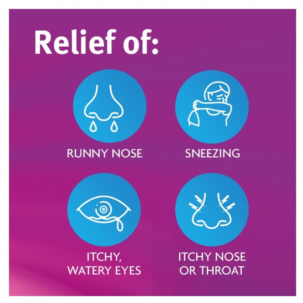 Telfast 180 mg Fast-Acting Allergy Relief Tablets - 30 Pcs