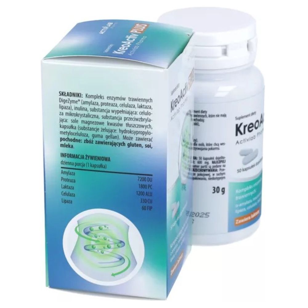 Activlab Kreoactive Plus Capsules - 50 Pcs