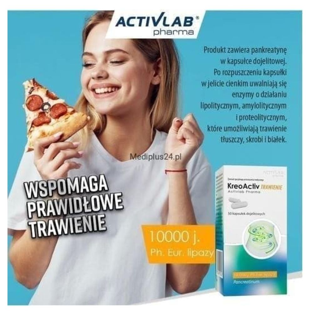 Activlab Kreoactive Plus Capsules - 50 Pcs