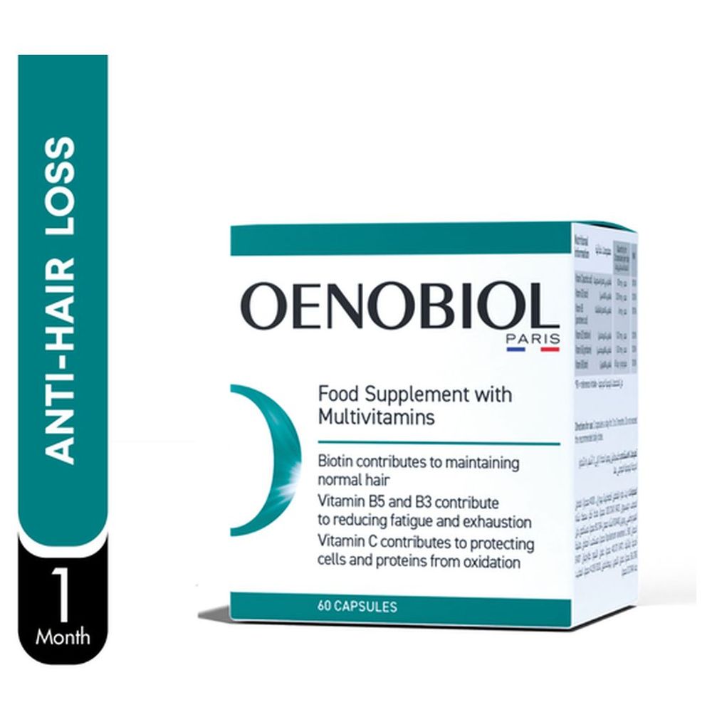Oenobiol Multi Vit Biotin Hair Loss Capsules - 60 Pcs