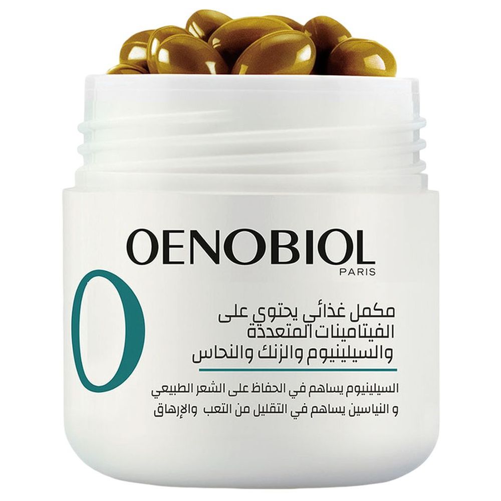 Oenobiol Multi Vit Selenium Hair Loss Supplement Capsules - 30 Pcs