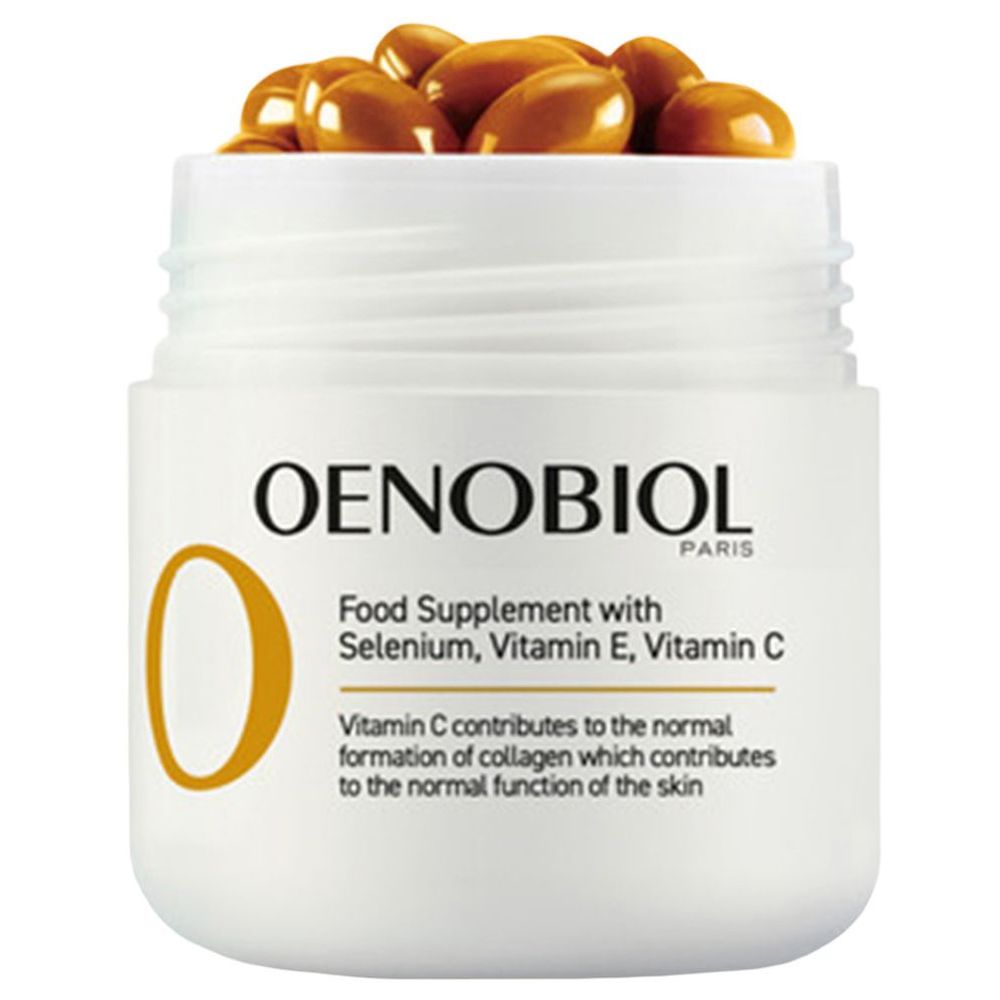Oenobiol Selenium Vit C Sun Anti-Aging Supplement Capsules - 30 Pcs