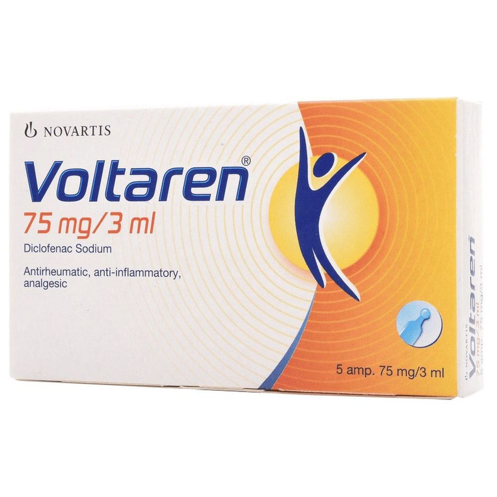 Voltaren 75 mg Ampoule - 5 Pcs