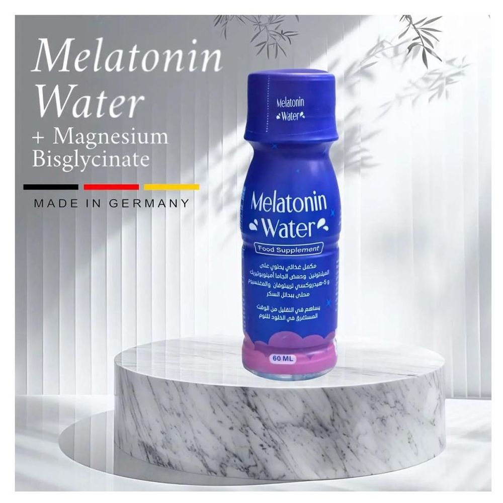 Melatonin Water Organic Oral Spray - 60 ml