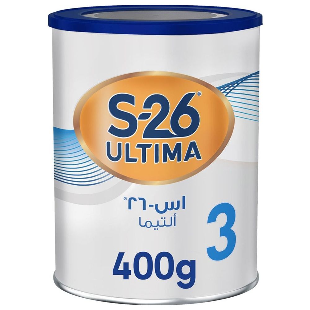 S26 - حليب الأطفال المجفف من ألتيما المرحلة 3 - 400 غرام
