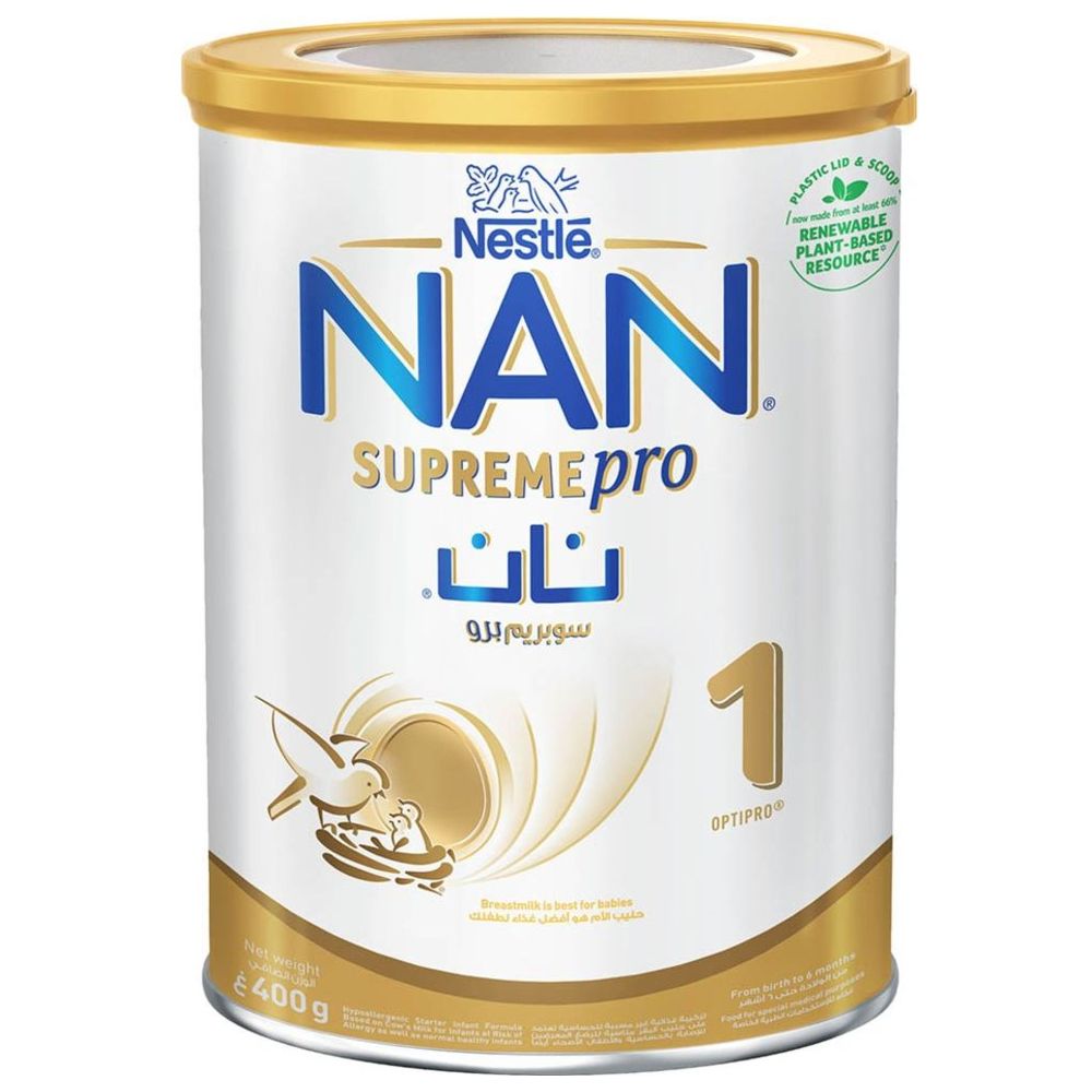 نان - حليب الأطفال سوبريم برو المرحلة 1 - 400 غرام