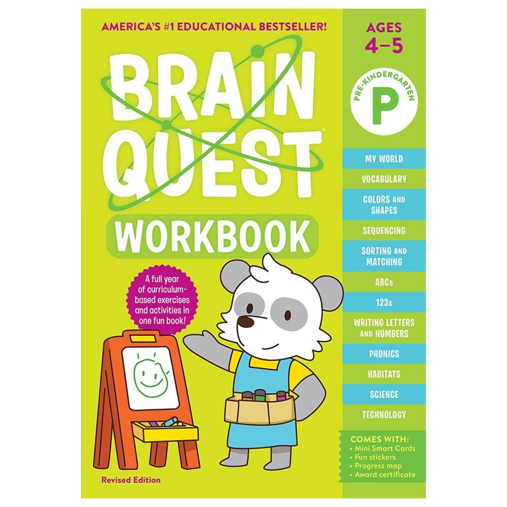 Brain Quest Workbook: Pre-K Revised Edition