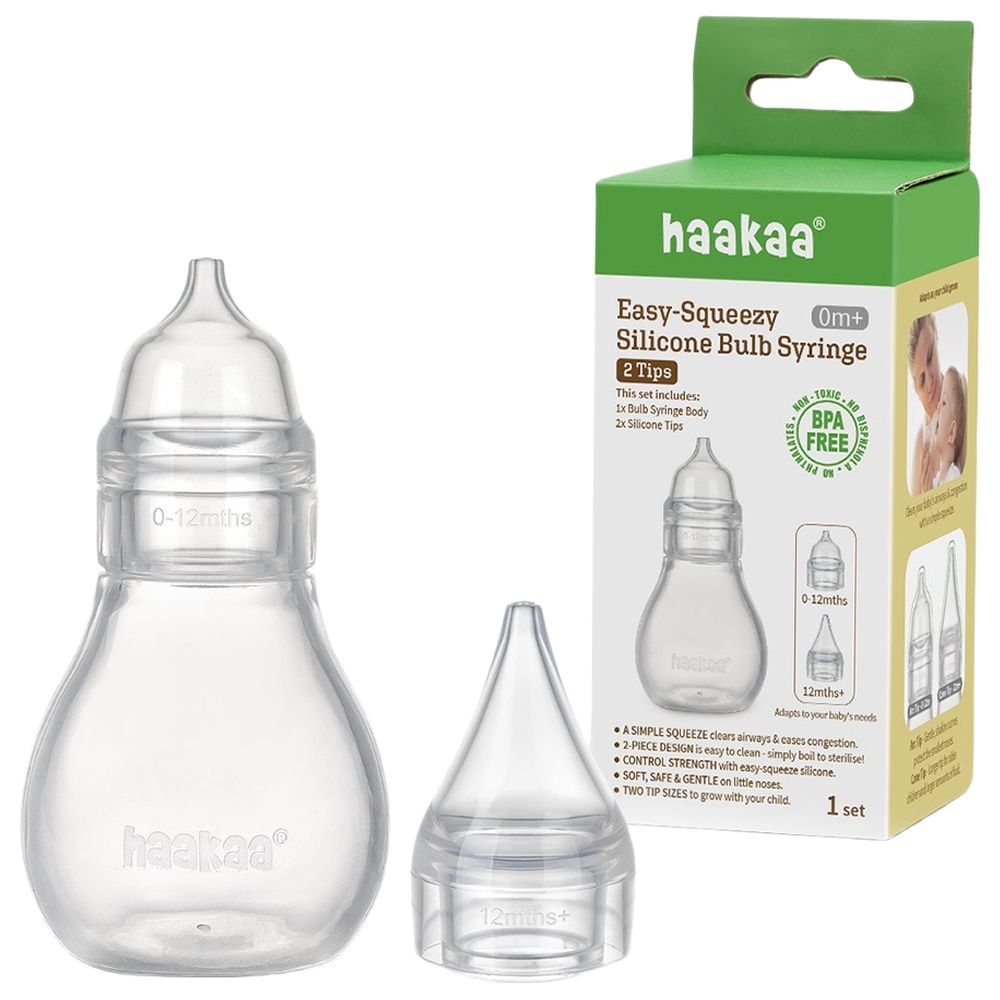 Haakaa - Easy Nasal Snot Aspirator Silicone