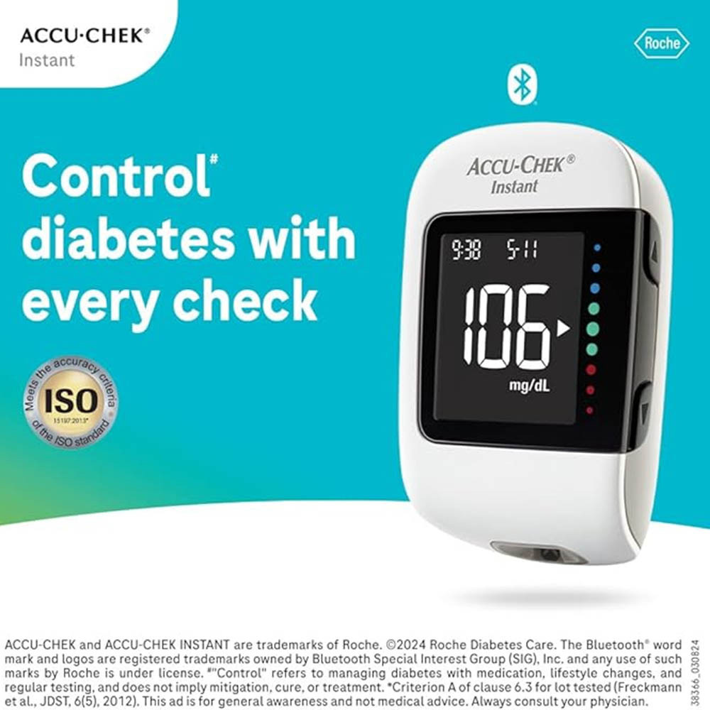 Accu-Chek - Instant Blood Glucose Monitor - White
