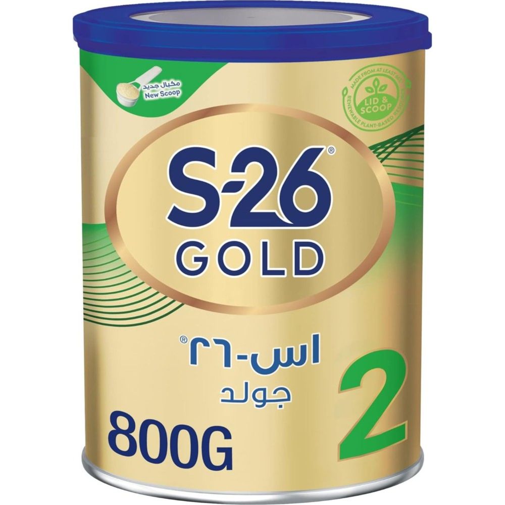 أس26 - حليب جولد للرضع المرحلة الثانية - 800غ