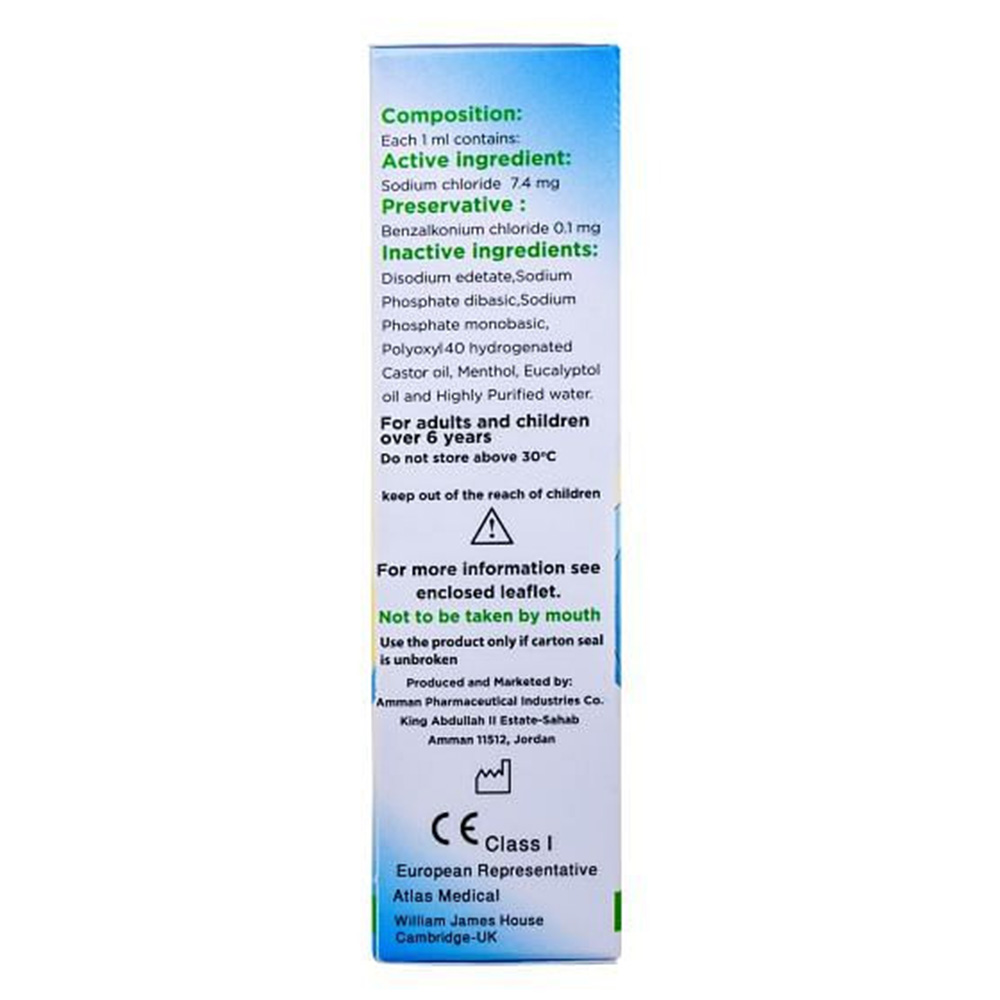 Amman Pharma - Apisal Metered Dose Nasal Spray - 15 ml