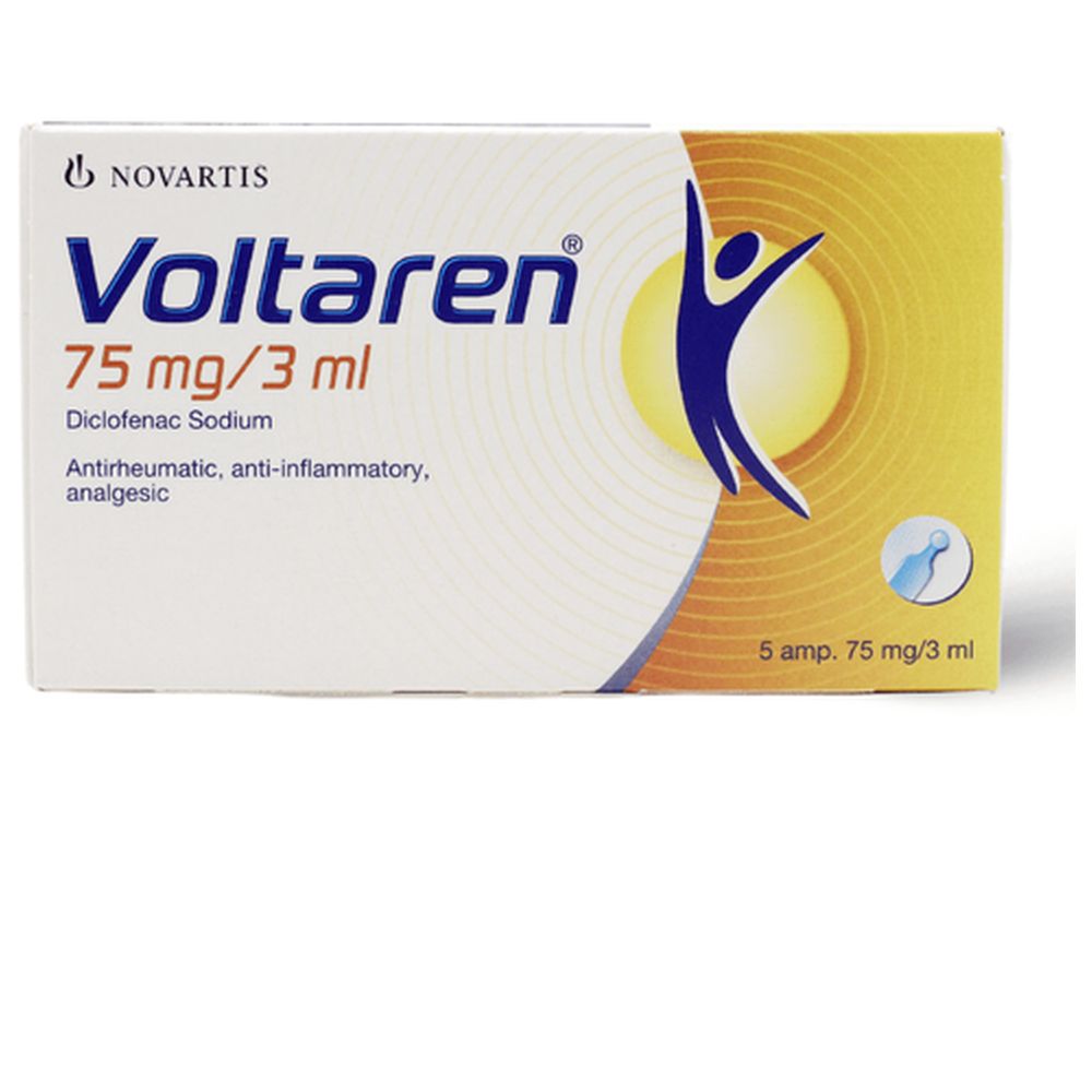 Voltaren 75 MG Ampoule - 5 Pcs