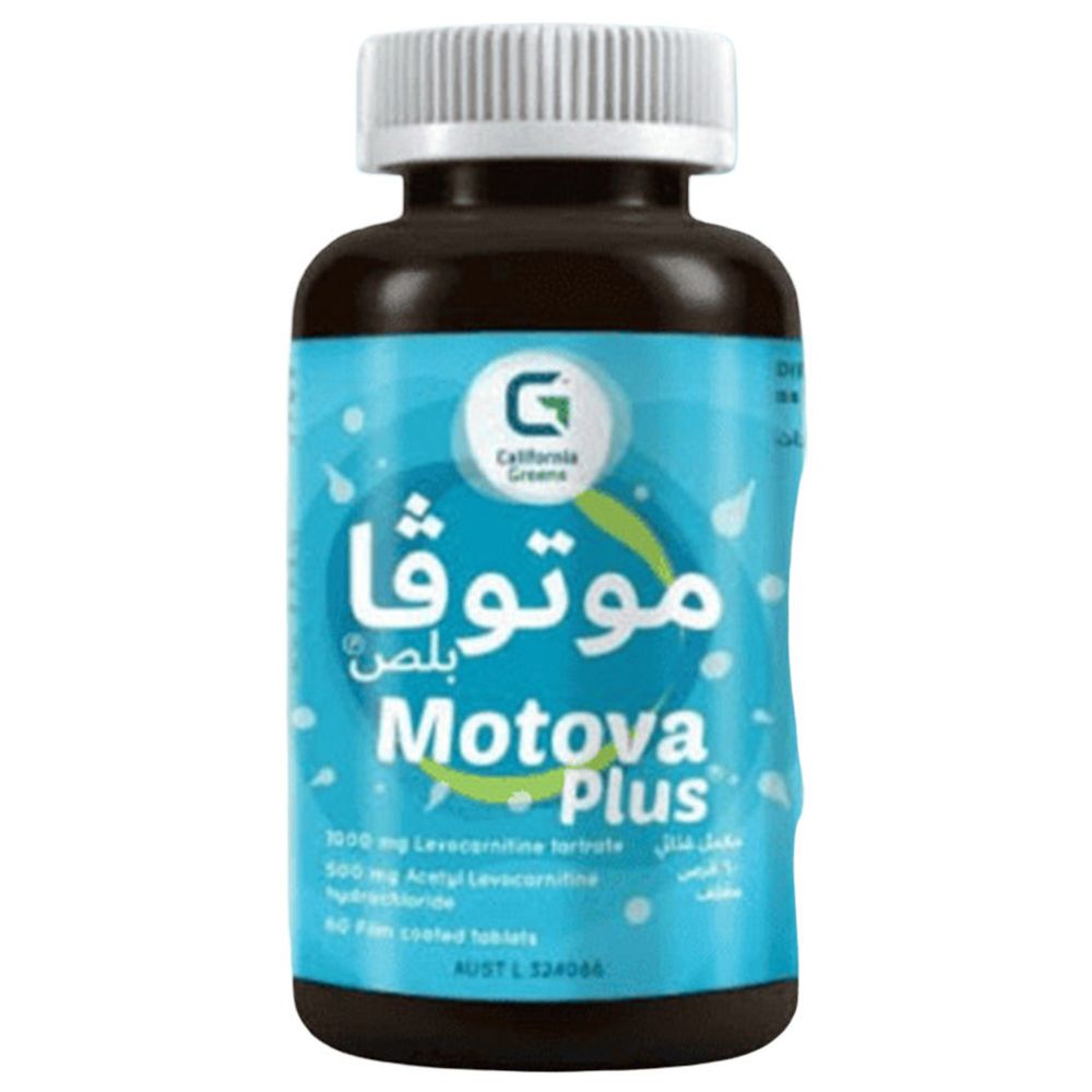 حبوب كاليفورنيا جرينز - موتوفا بلس - 60 حبة
