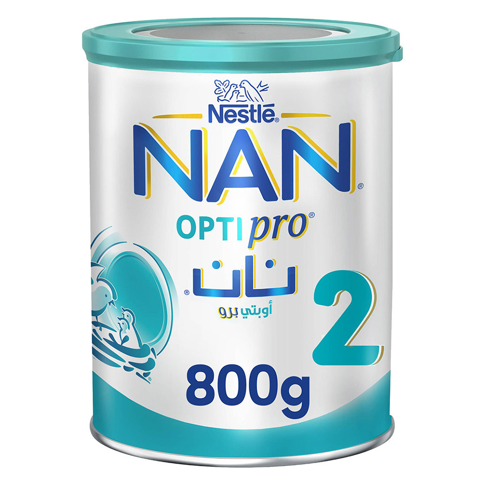 نان - تركيبة حليب نستله أوبتيبرو للمرحلة الثانية - 800 غرام