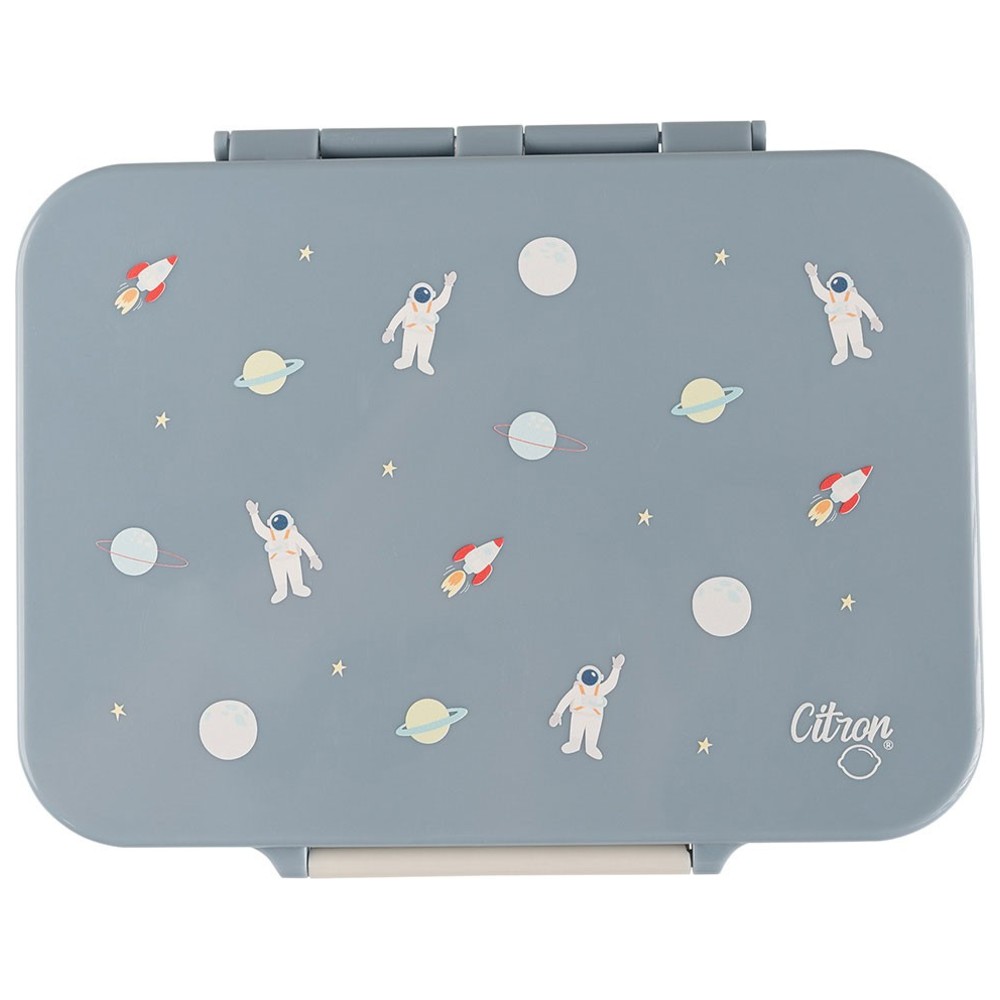 Citron - 4-Compartment Tritan Lunch Box - Spaceship