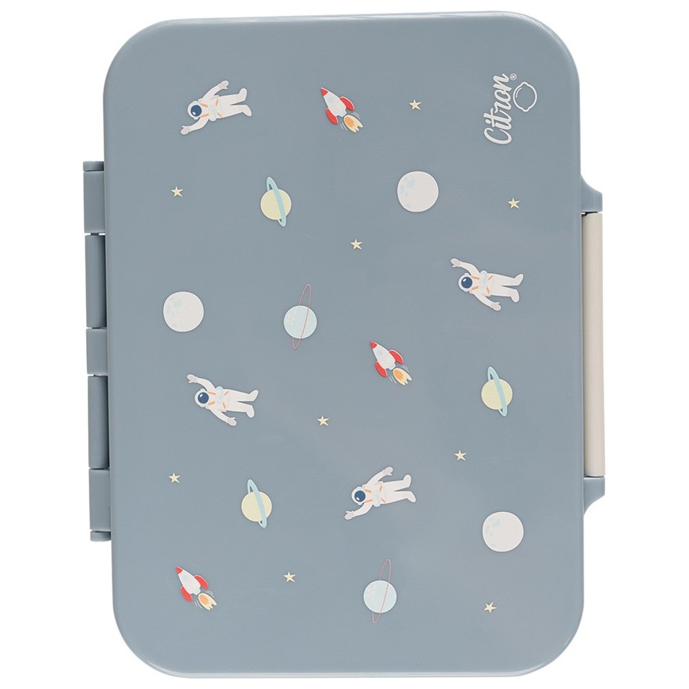 Citron - 4-Compartment Tritan Lunch Box - Spaceship