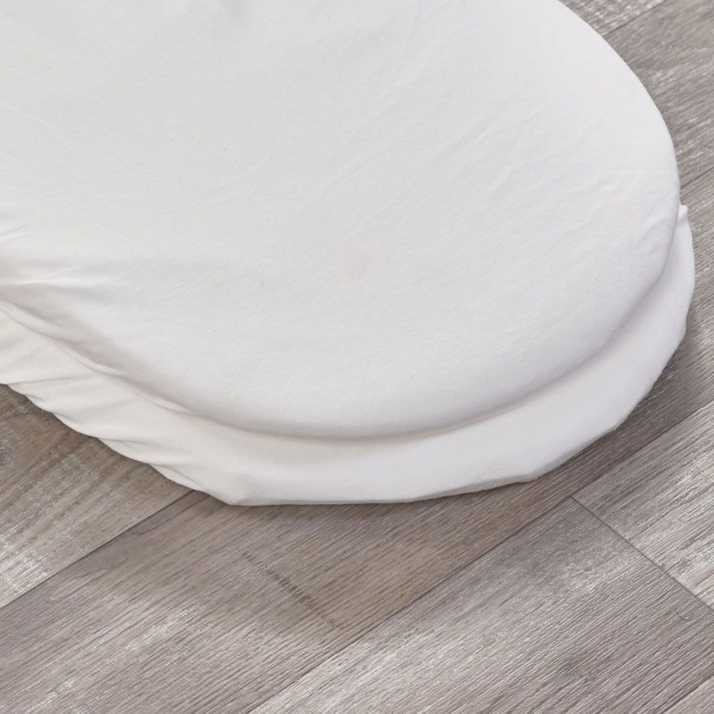 Kinder Valley - Baby Jersey Sheets - White - 2 Pcs
