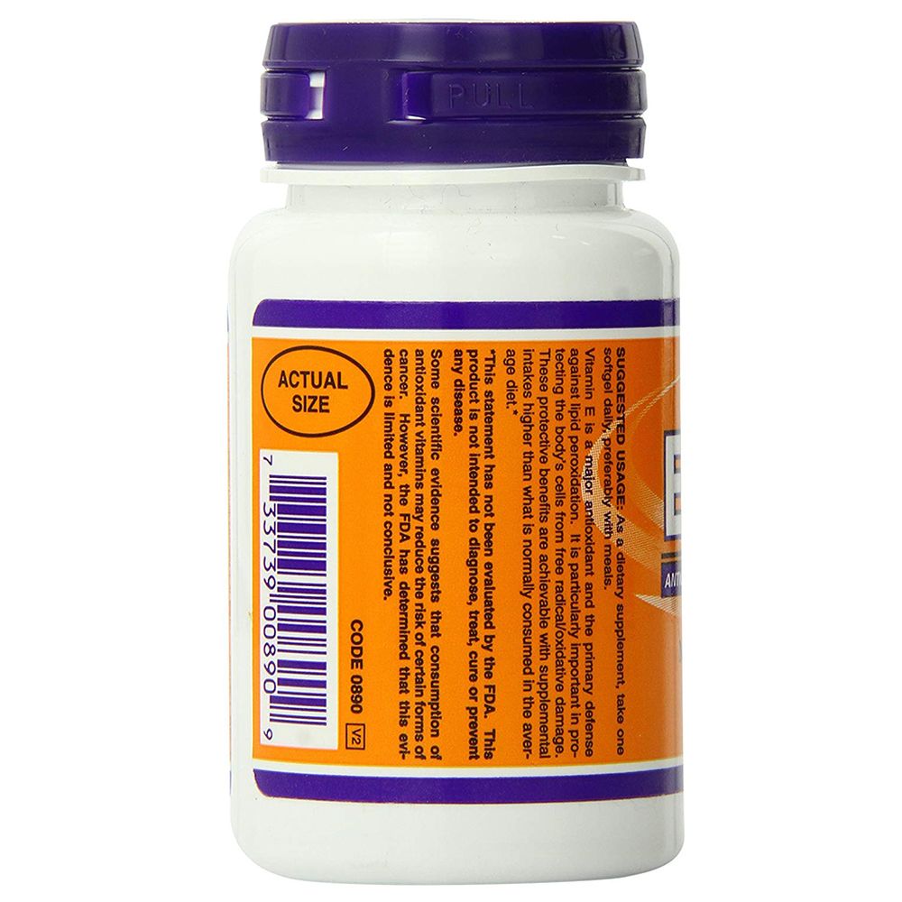 NOW - Vitamin E-400 IU Mixed Tocopherols 50 Softgels