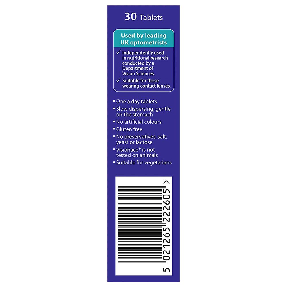 Vitabiotics - Visionace Original 30 Tablets