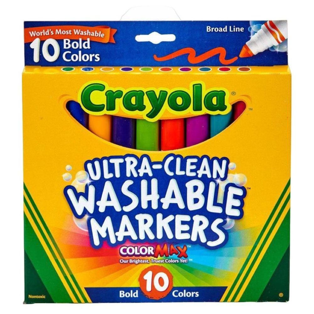Crayola - Ultra Clean Washable Bold Colors