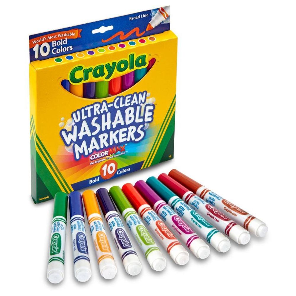 Crayola - Ultra Clean Washable Bold Colors