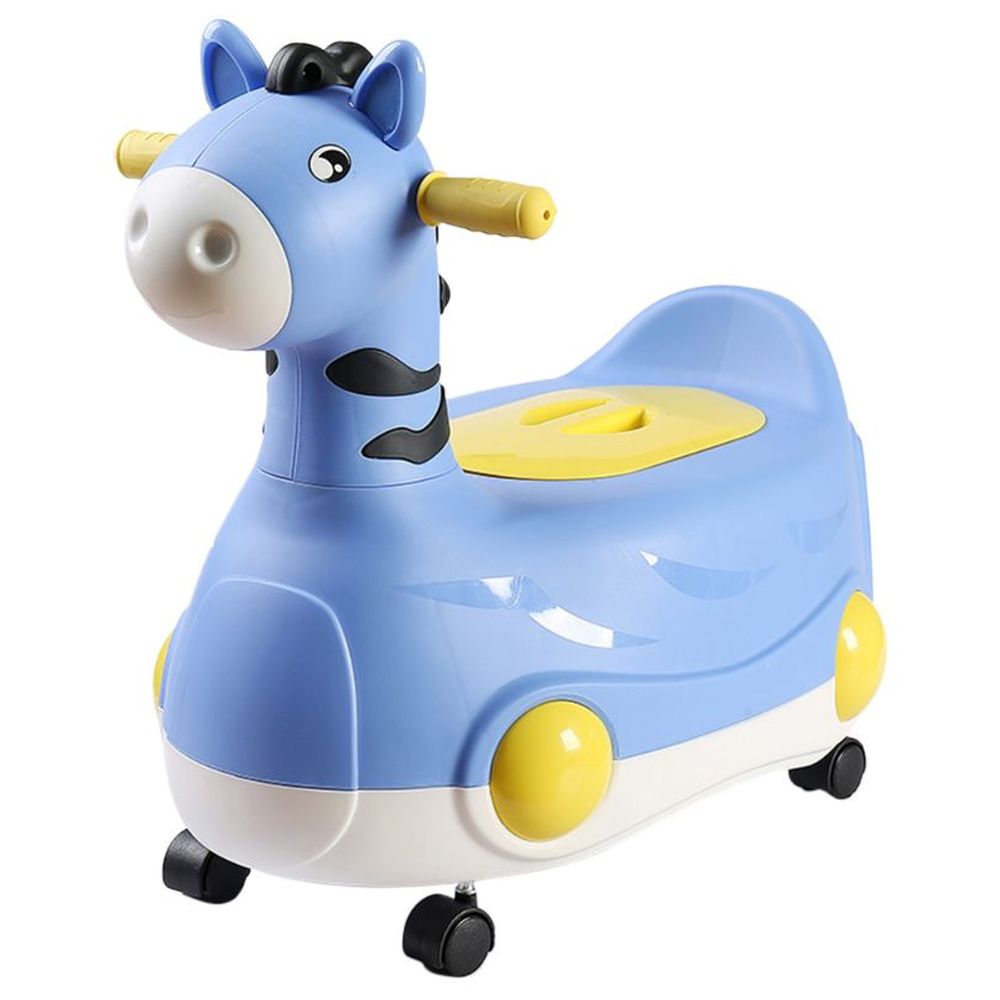 Eazy Kids - Horse Potty Car - Blue