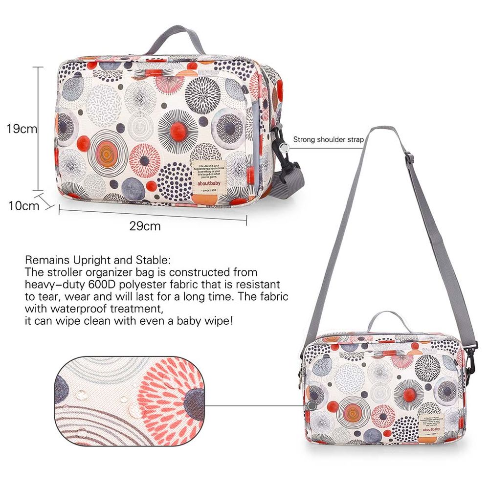 Little Story - Baby Diaper Changing Clutch Kit - Multi Circular