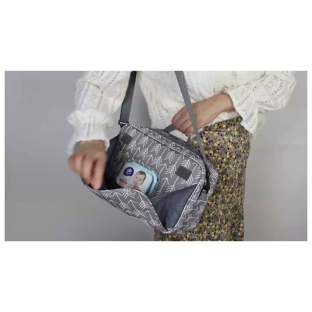 Little Story - Baby Diaper Changing Clutch Kit - Multi Circular