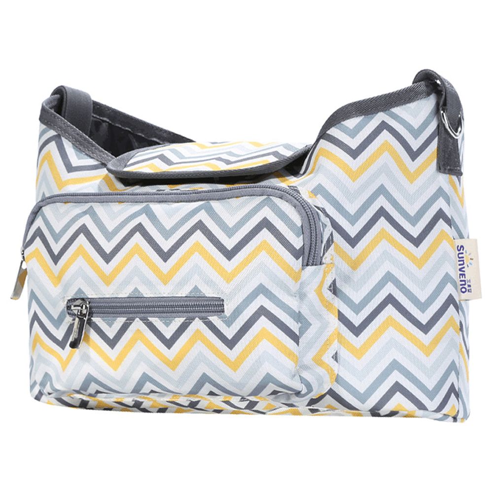 Sunveno - Baby Stroller Organizer Bag - Yellow Wave