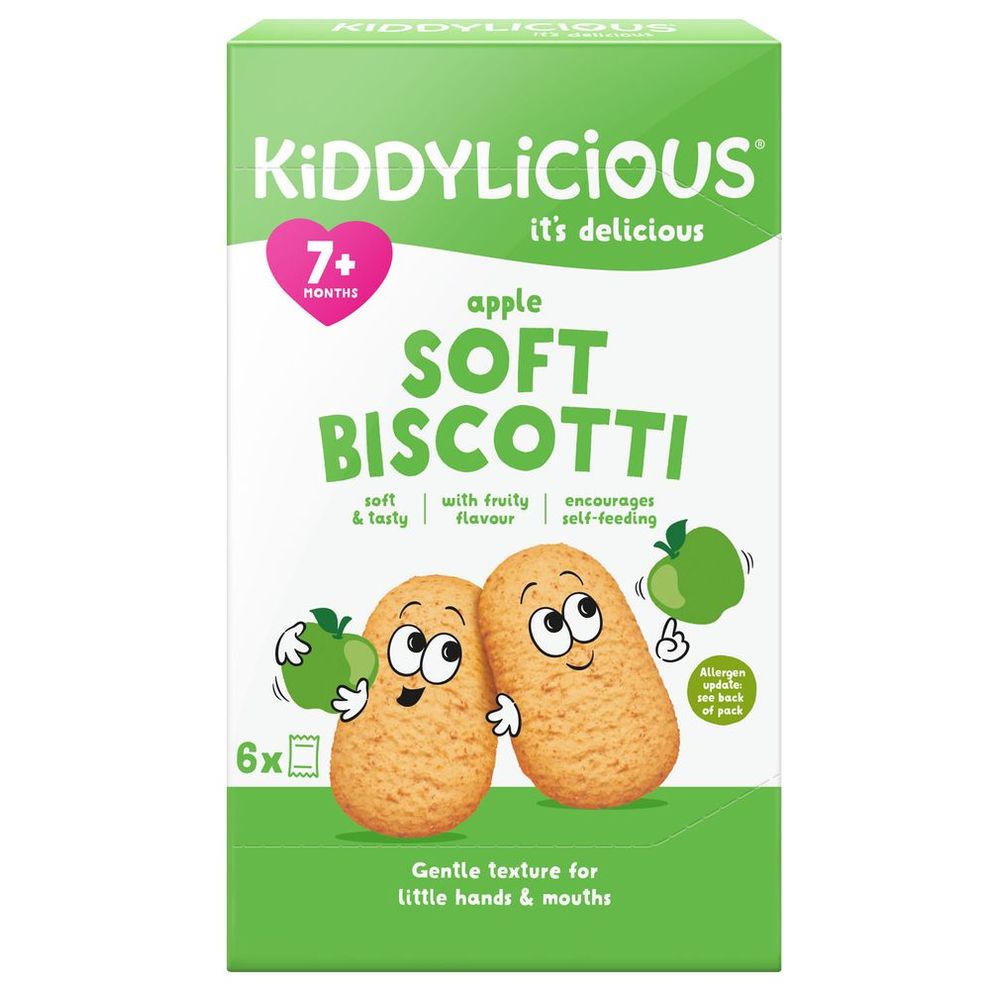 Kiddylicious - Apple Soft Biscotti