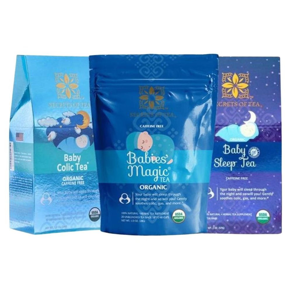 Secrets Of Tea - Babies' Magic Tea & Baby Sleep Tea & Baby Colic Tea