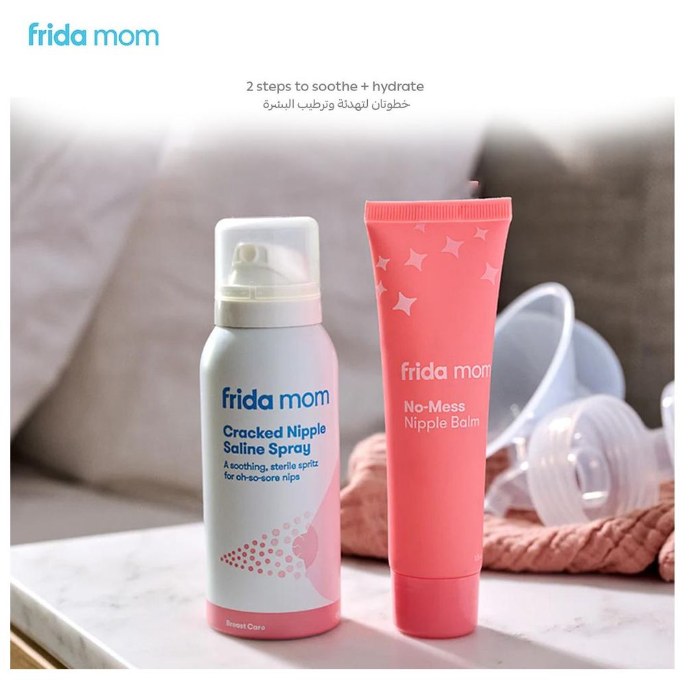 Frida Mom - Sore Nipple Saline Spray - 2  Pc Set