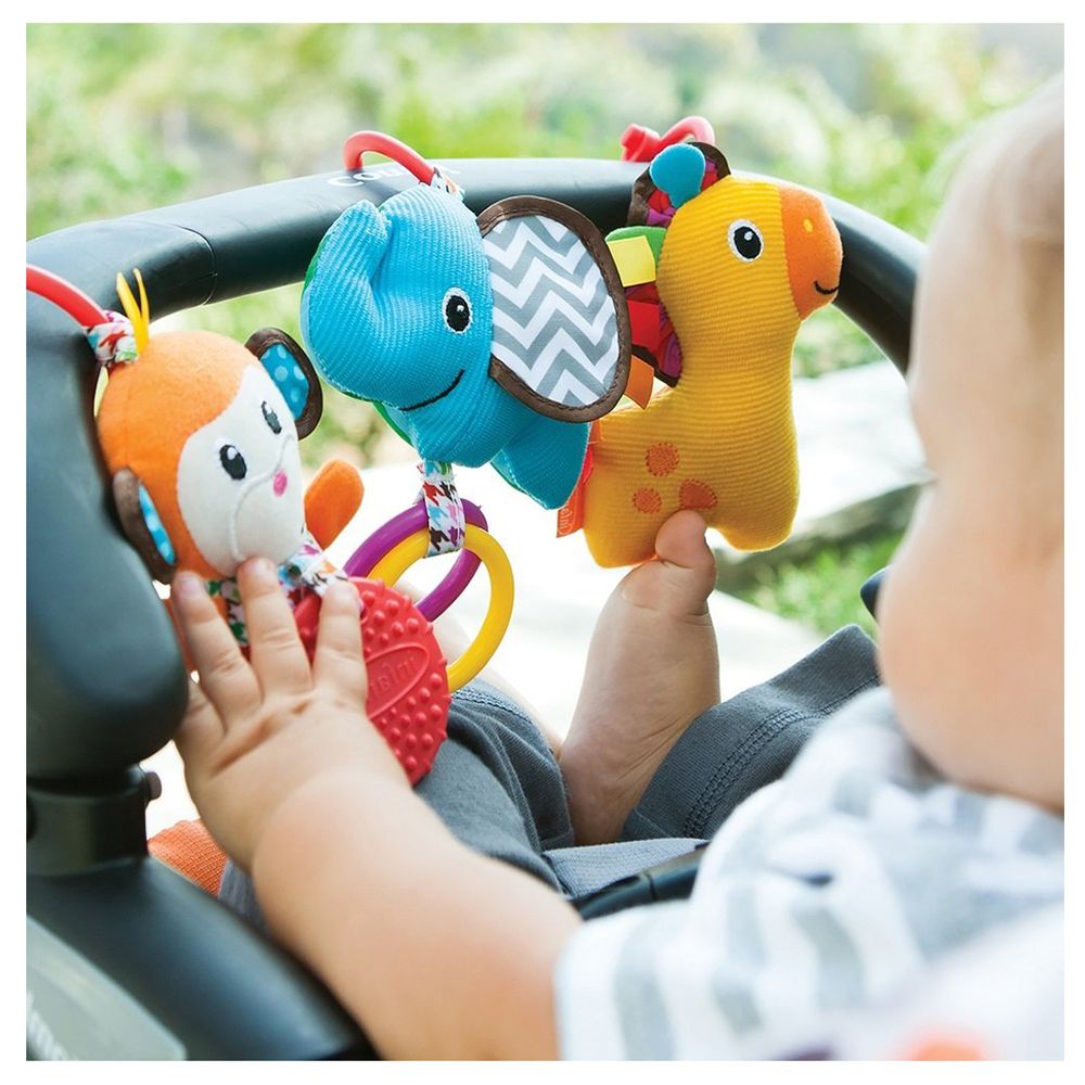 Infantino - Tag Along Travel Pals - Animals - Color May Vary