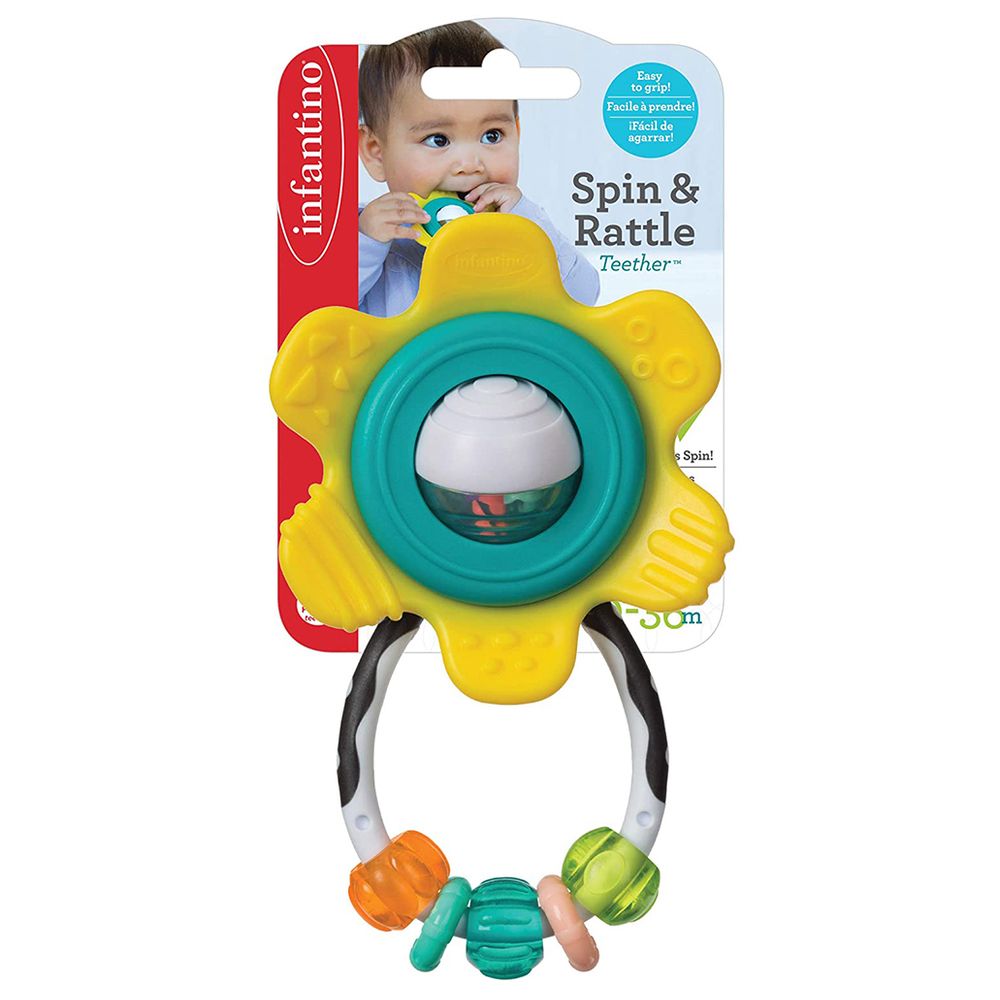 Infantino - Spin & Rattle Teether