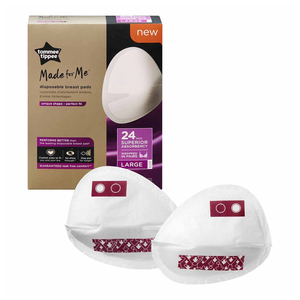 Tommee Tippee - Made For Me Disposable Breast Pads - Large