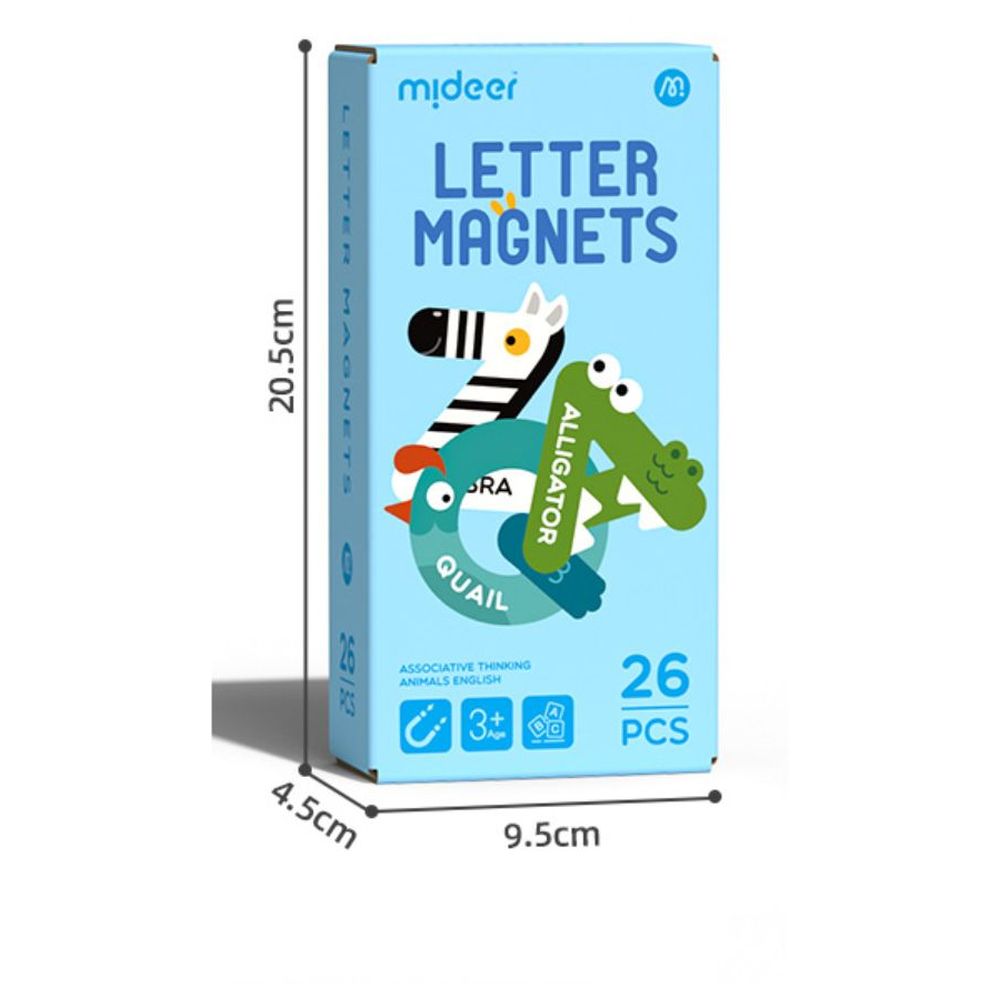 MiDeer - Alphabet Magnets - 26 Pcs