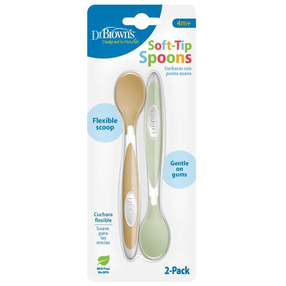 Dr. Brown's Soft-Tip Spoon - 2 Pc Set
