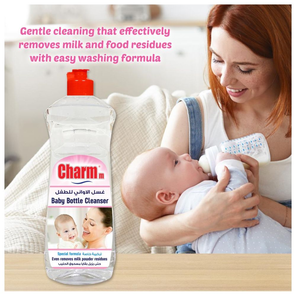 Charmm - Baby Bottle Cleanser - 1L - Pack Of 2