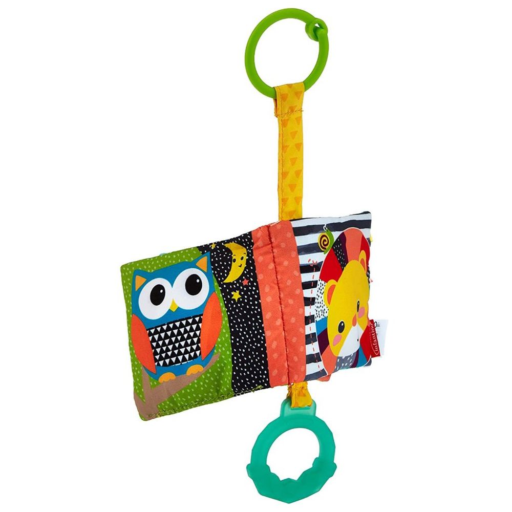 Infantino - Link & Squeak Animal Crinkle Book