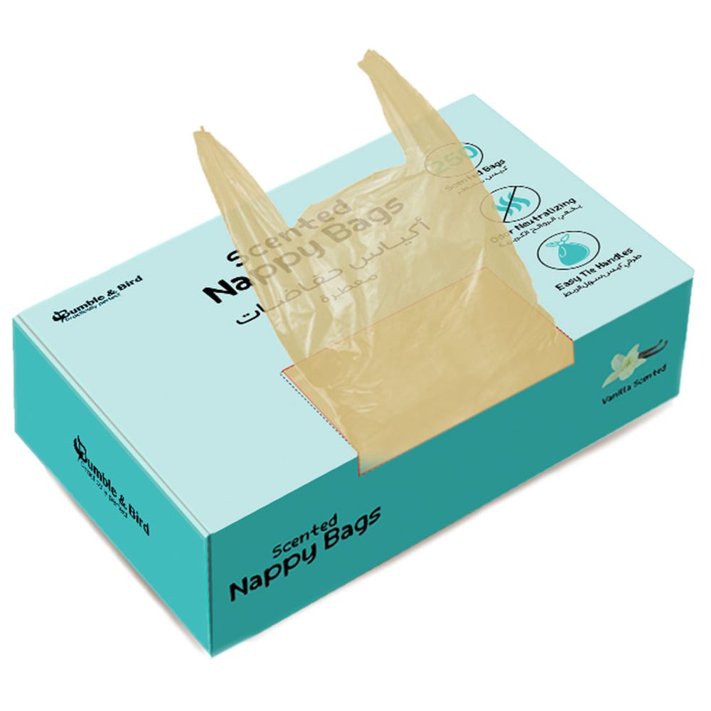 Bumble & Bird - Biodegradable Scented Diaper Disposal Bags 250-Count