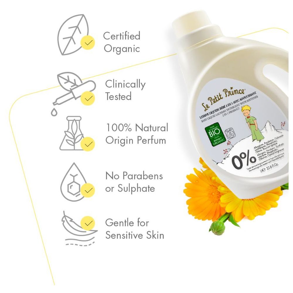 Le Petit Prince - Baby Liquid Detergent 2 in 1 - 1000ml