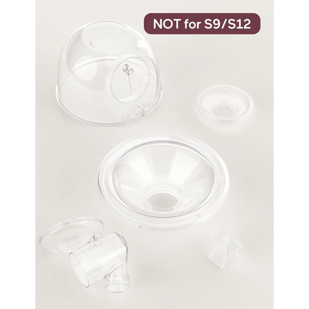 Momcozy - Milk Collection Container Set Only For S12 Pro - Clear