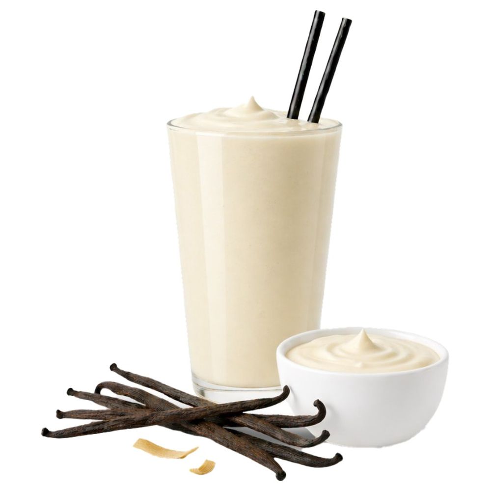 Qvie - Vanilla Pudding & Shake - Pack of 7 Sachets - High-Protein Low-Calorie